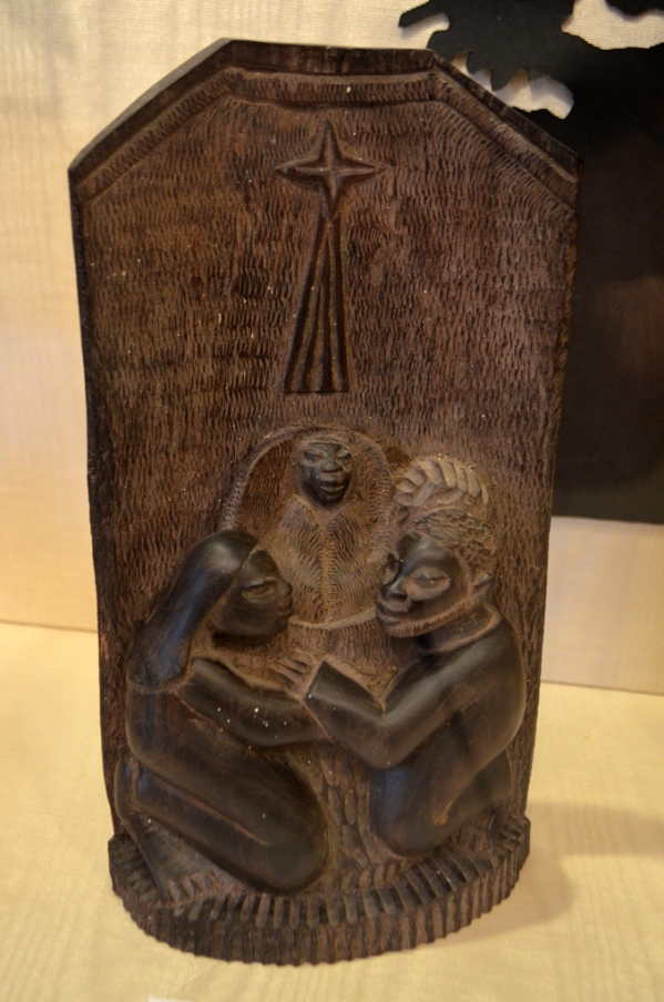"Wooden Nativity" from Tanzania - Anna Jennings