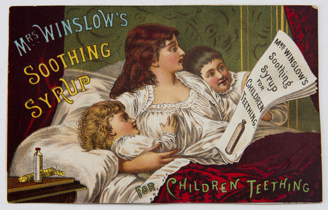 Mrs. Winslow's Soothing Syrup advertisement 1